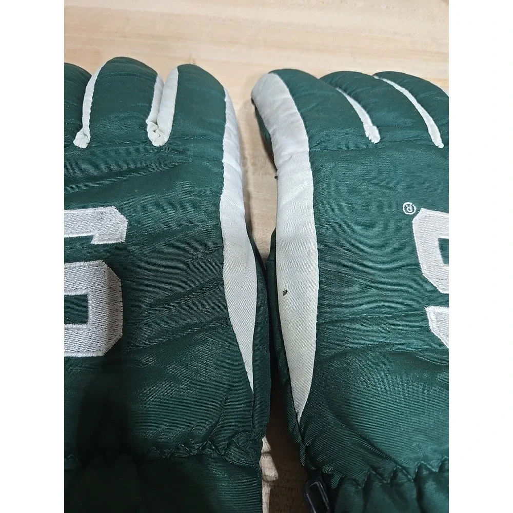 Michigan‎ State Spartans Knit Pom Cap Beanie Thinsulate Gloves